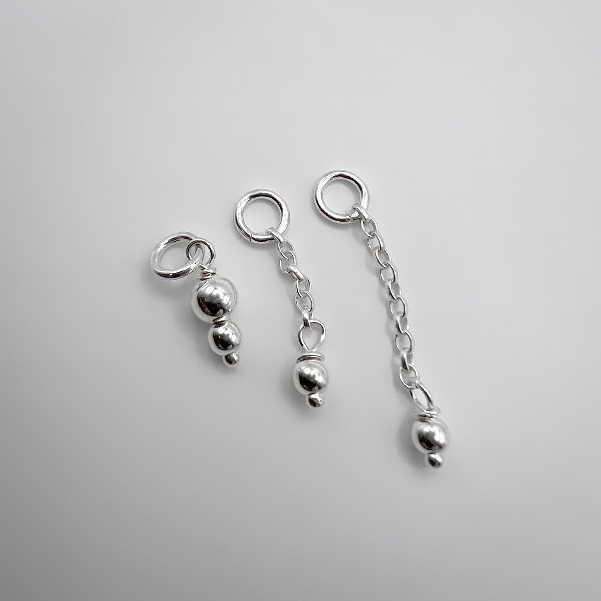 Hoop silver Charms