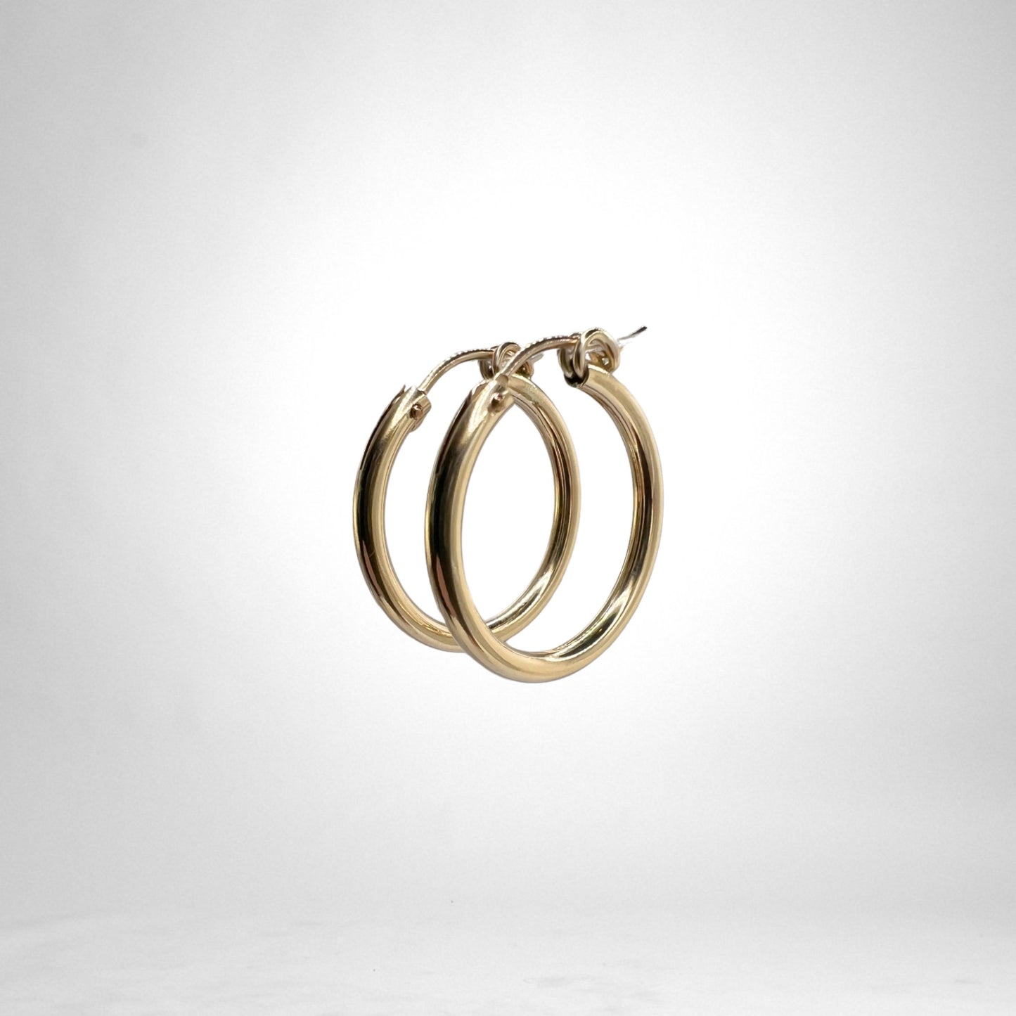 Hoops - gold filled