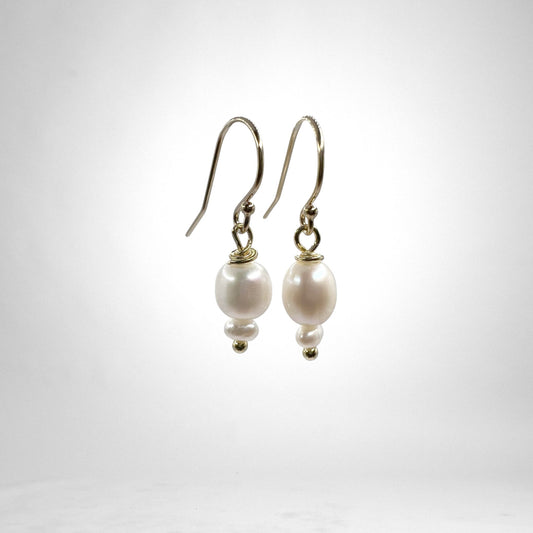 Pearl earrings